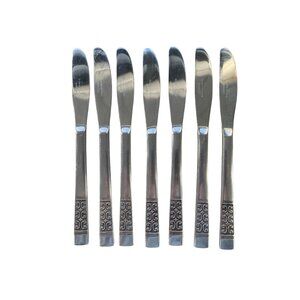 Rogers Co Stanley Casa Vista Knives Set Of 7 Stainless Steel Korea Flatware